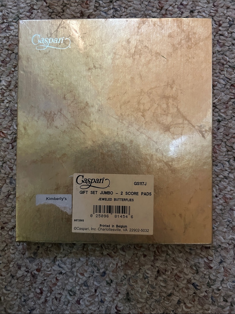 Butterfly Bridge Card Set - new in box - Picture 2 of 3
